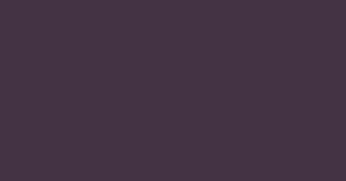 黒みを帯びた紫色の色見本