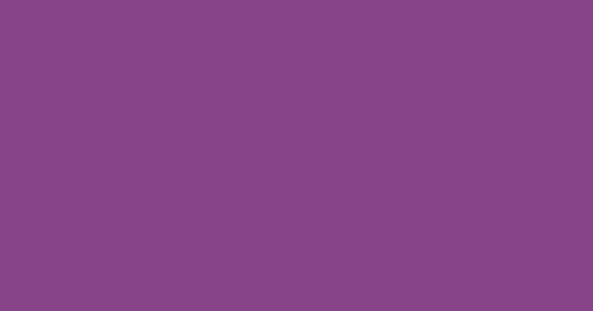 渋い青みの紫色の色見本
