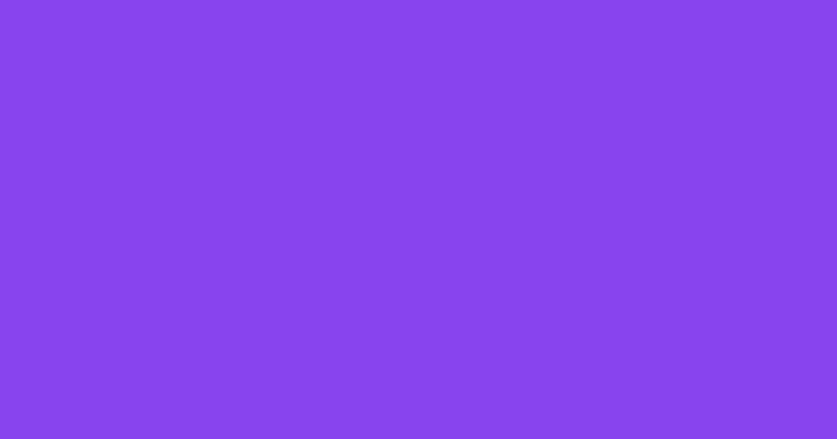 強い紫みの青色の色見本