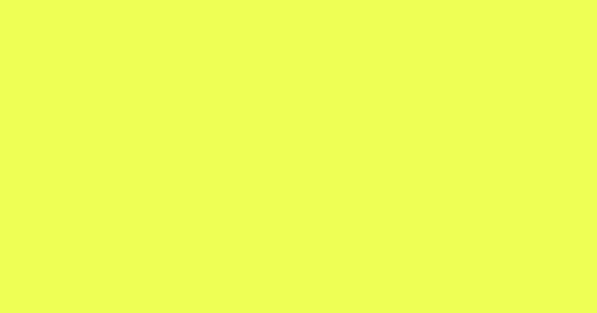 強烈な緑みの黄色の色見本