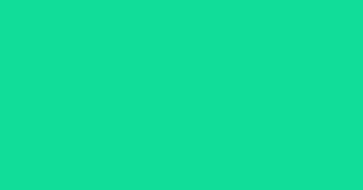 にぎやかな青みの緑色の色見本
