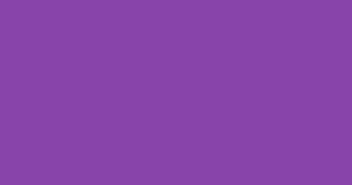 穏やかな青みの紫色の色見本