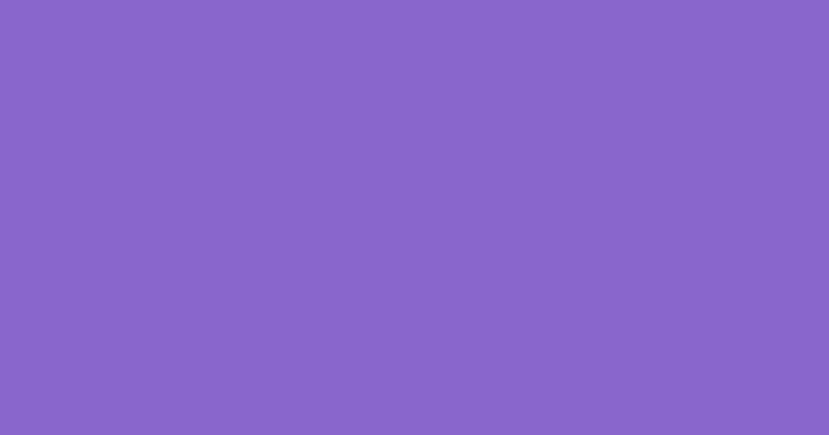 落ち着いた紫みの青色の色見本