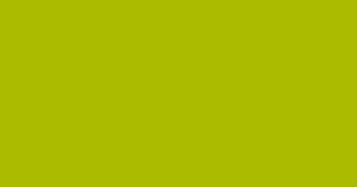 重厚な緑みの黄色の色見本