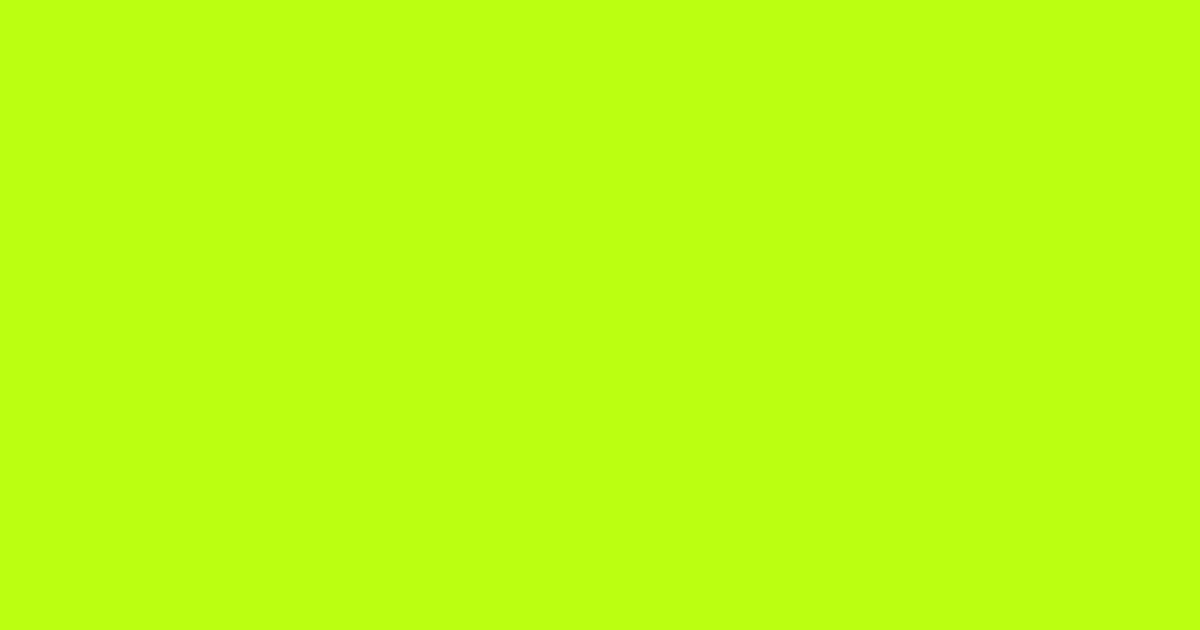 BBFF11(鮮やかな黄緑色)の色見本と配色事例、合う色 | 色探 求人