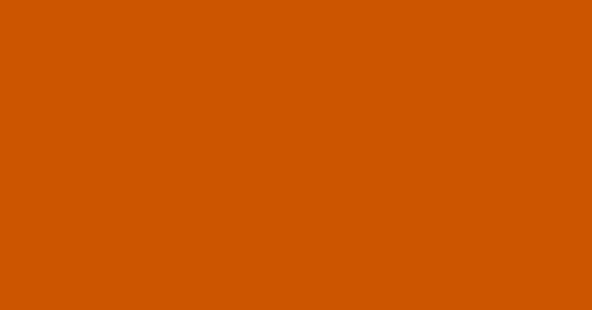 円熟した赤みの橙色の色見本