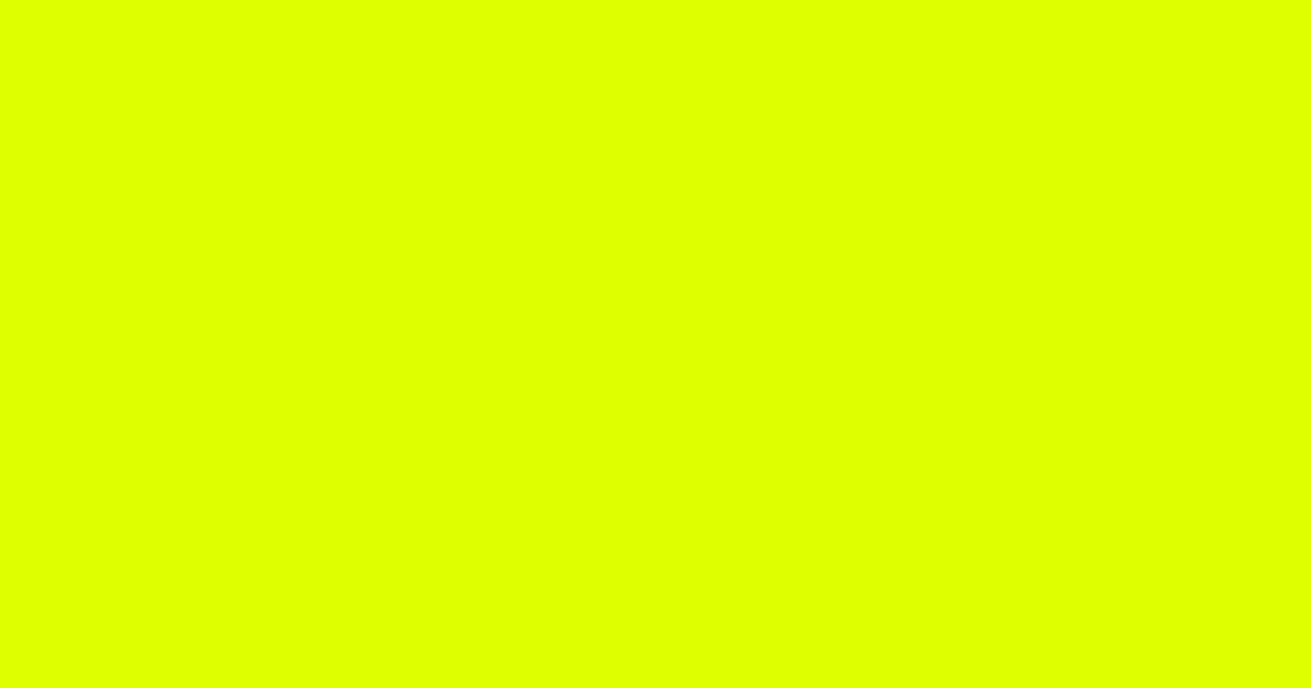 鮮やかな緑みの黄色の色見本