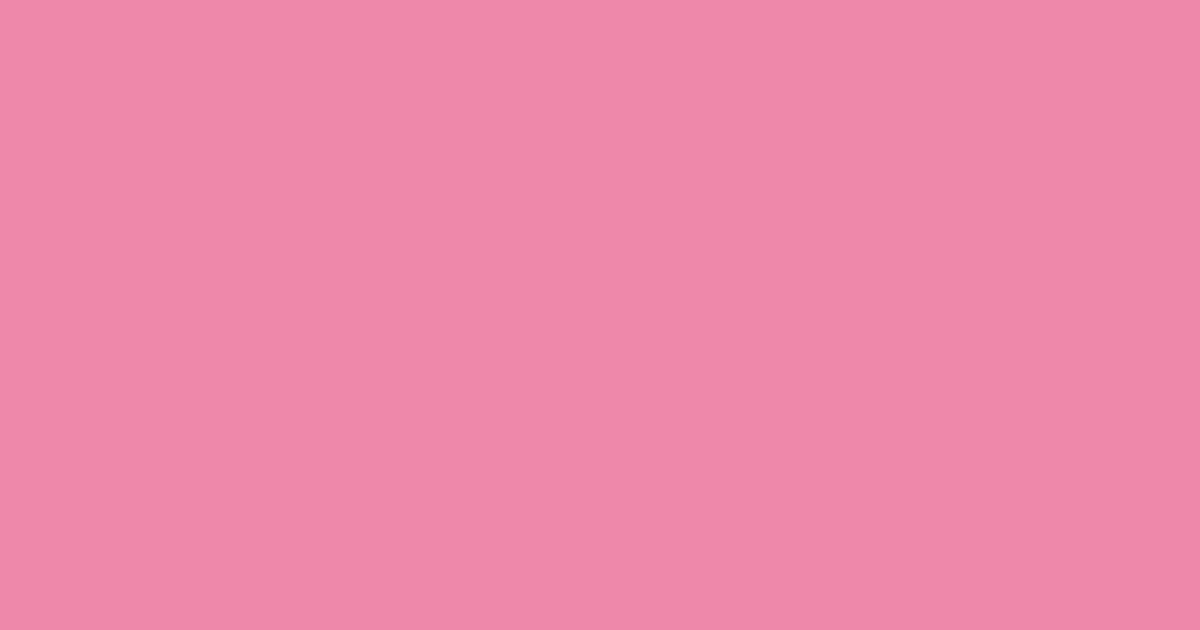 ローズピンクの色見本