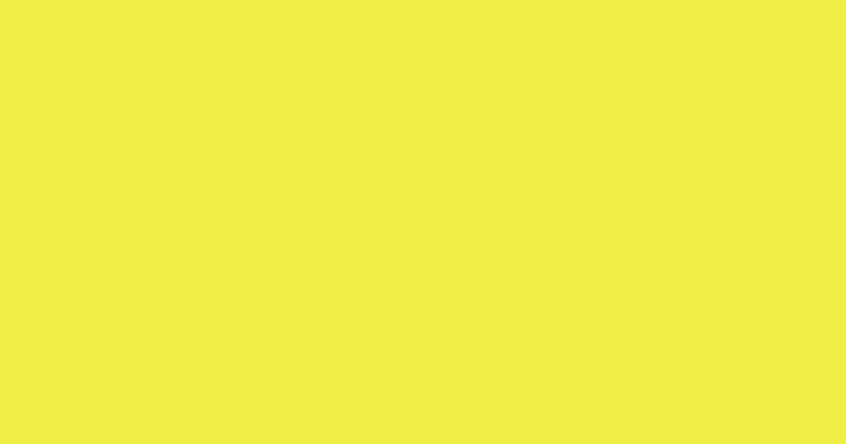 強い黄色の色見本