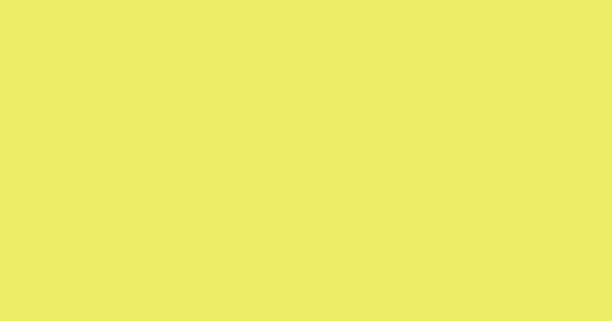 柔らかい黄色の色見本